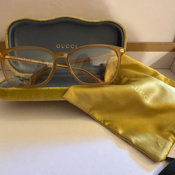 Gucci readers honey gold - Picture 12 of 12